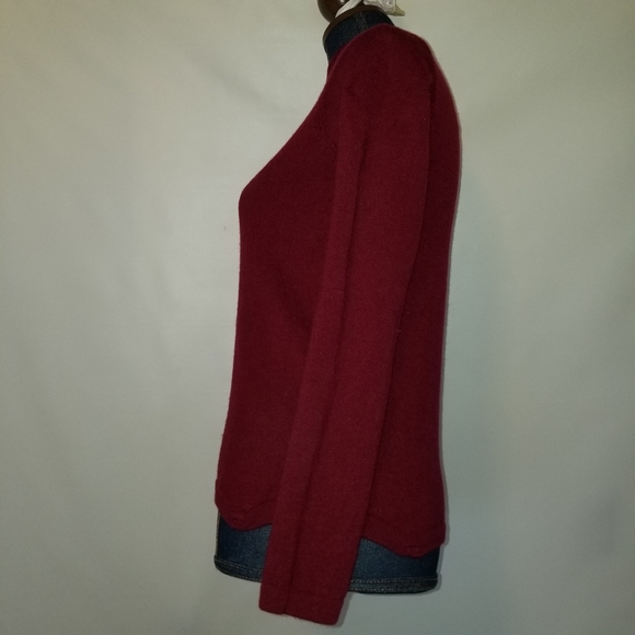 #1189 Preowned Stephanie Parks Wool Turtleneck S - Picture 5 of 9